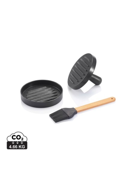 Set BBQ para hamburguesas y pincel