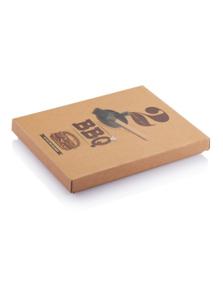 Set BBQ para hamburguesas y pincel