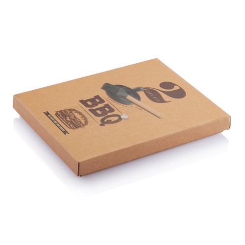 Set BBQ para hamburguesas y pincel