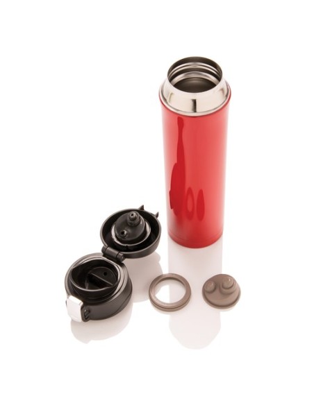 Botella al vacío con cierre fácil