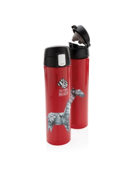 Botella al vacío con cierre fácil