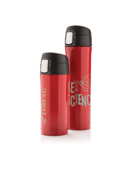 Botella al vacío con cierre fácil