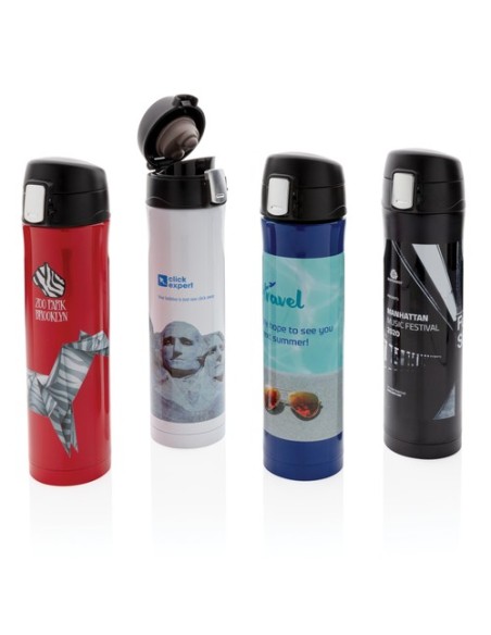 Botella al vacío con cierre fácil