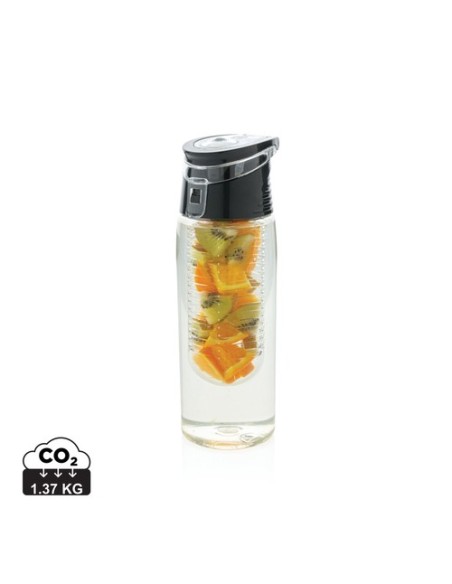 Botella infusor con cierre