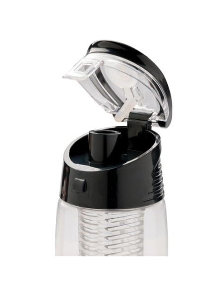 Botella infusor con cierre