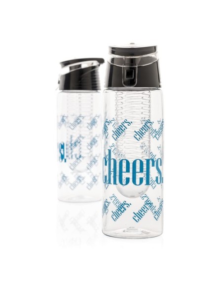 Botella infusor con cierre