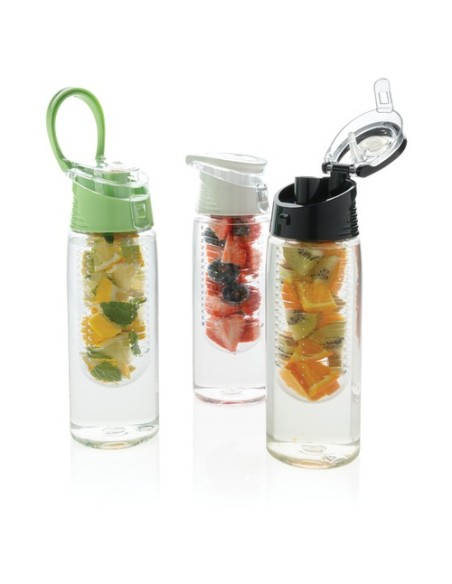 Botella infusor con cierre