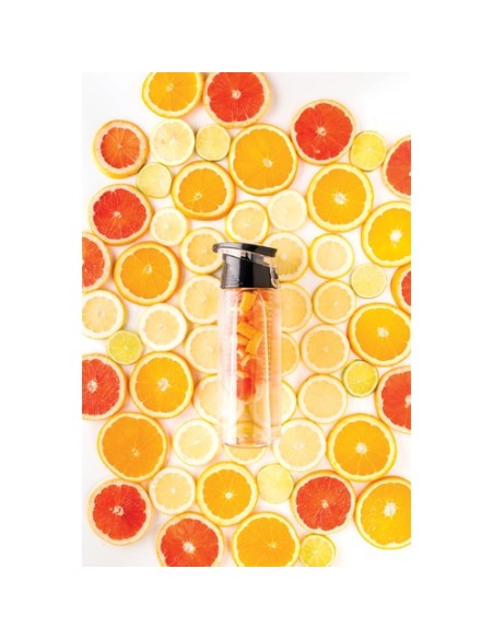 Botella infusor con cierre