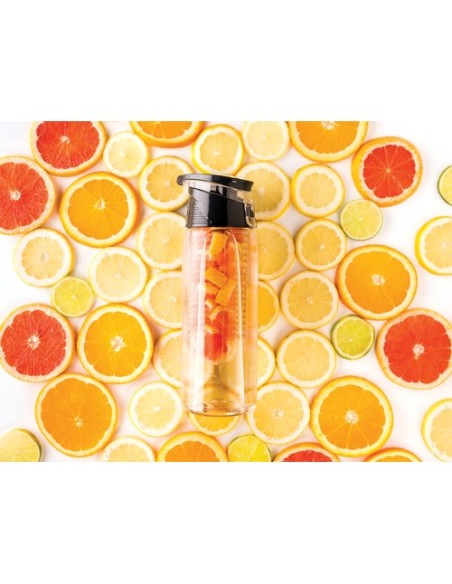 Botella infusor con cierre