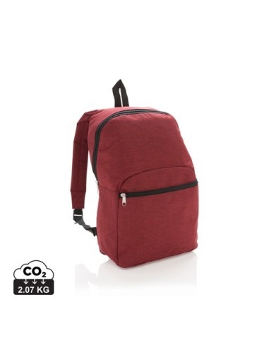 Mochila básica de dos tonos