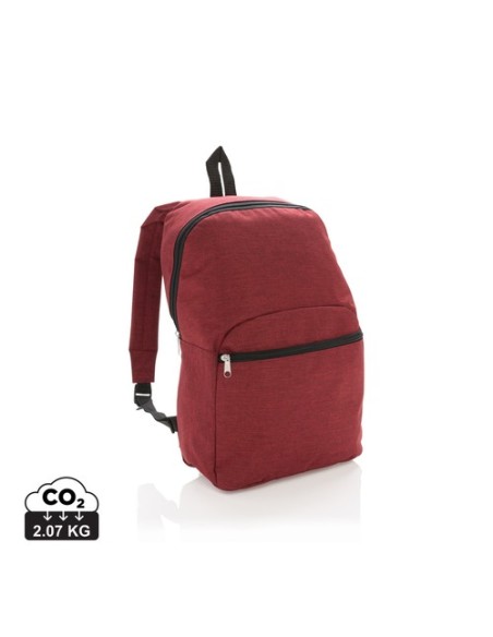 Mochila básica de dos tonos