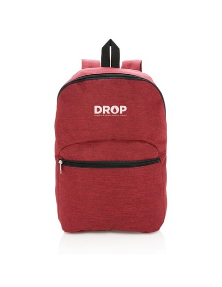 Mochila básica de dos tonos