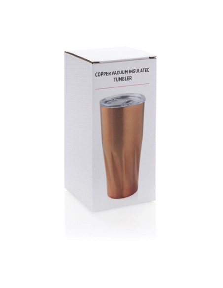 Taza al vacío con capa de cobre