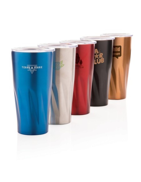 Taza al vacío con capa de cobre