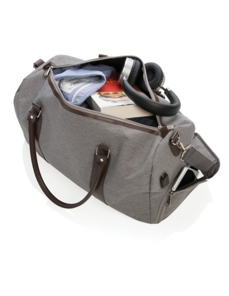 Bolsa fin de semana con salida USB A