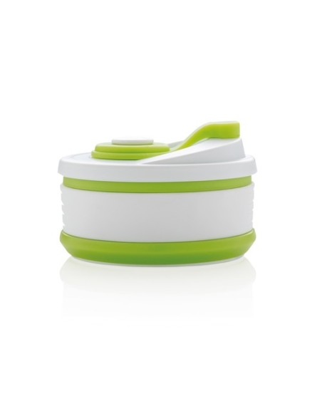 Taza plegable de silicona