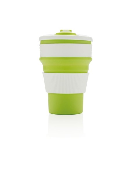 Taza plegable de silicona