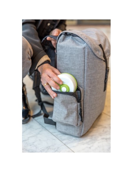 Taza plegable de silicona