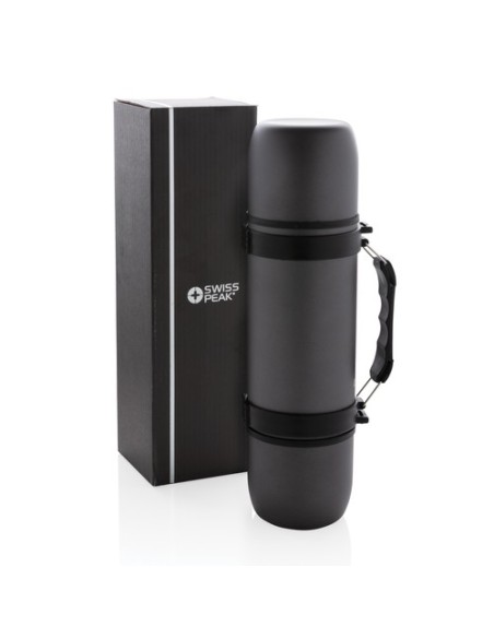 Termo al vacío con 2 tazas