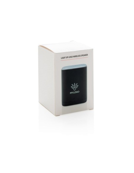 Altavoz inalámbrico con iluminación del logo