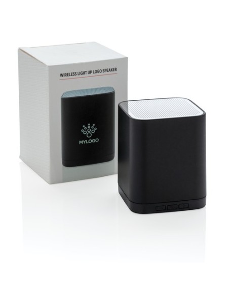 Altavoz inalámbrico con iluminación del logo