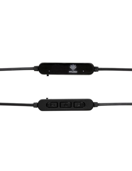Auriculares inalámbricos con iluminación del logo