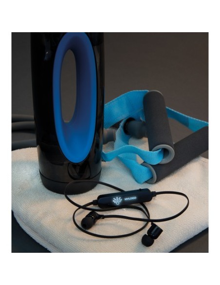 Auriculares inalámbricos con iluminación del logo