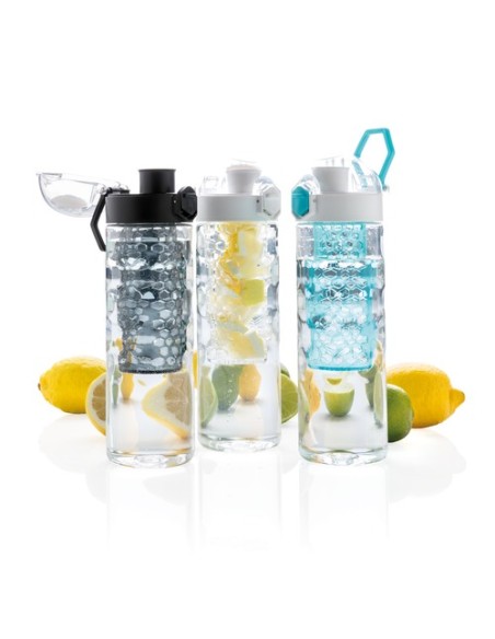 Botella infusora Honeycomb antigoteo