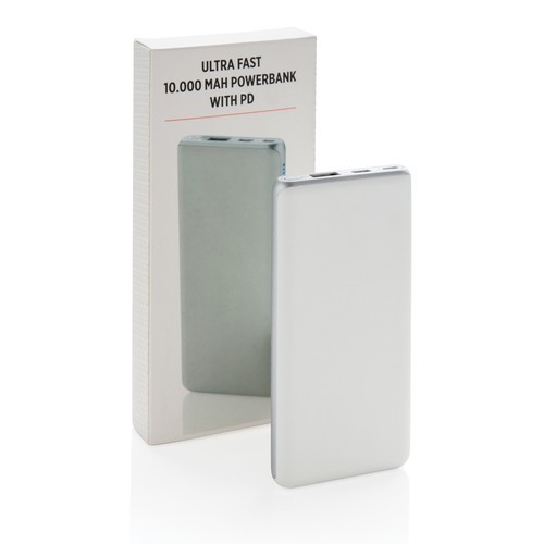 Powerbank ultra rápida 10000 mAh con PD
