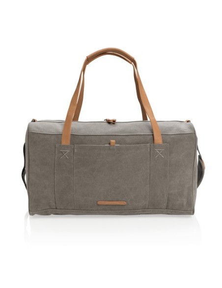 Bolsa de fin de semana de lona sin PVC