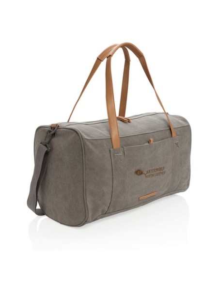 Bolsa de fin de semana de lona sin PVC