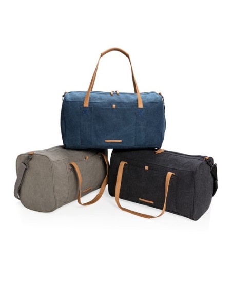 Bolsa de fin de semana de lona sin PVC