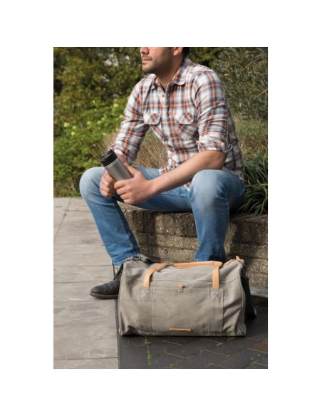 Bolsa de fin de semana de lona sin PVC