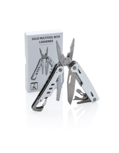 Multiherramienta Solid con mosquetón