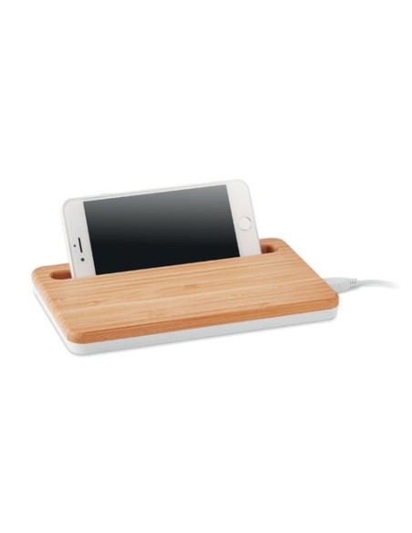 KERALA Cargador inalámbrico bambú
