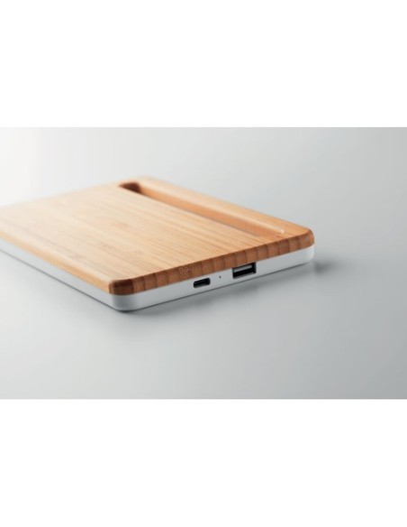 KERALA Cargador inalámbrico bambú