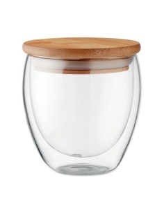 TIRANA SMALL Vaso cristal doble capa 250 ml