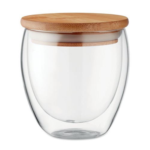 TIRANA SMALL Vaso cristal doble capa...