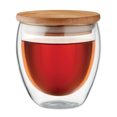 TIRANA SMALL Vaso cristal doble capa...