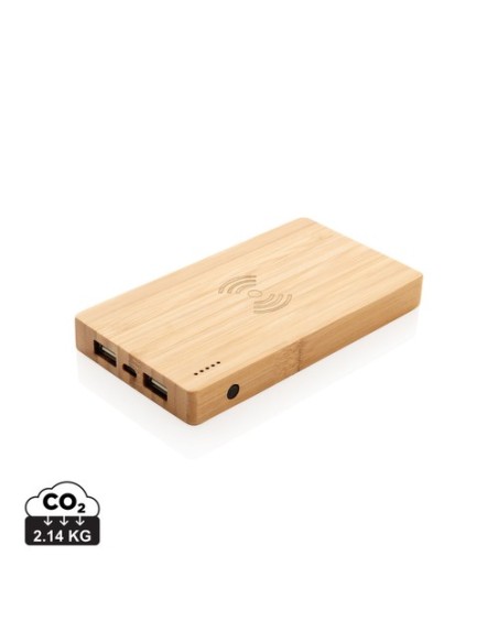 Batería externa Bambú 4000 mAh inalámbrica 5W