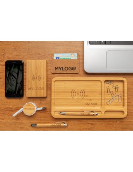 Batería externa Bambú 4000 mAh inalámbrica 5W