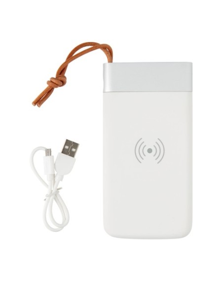 Batería externa Aria 8000 mAh con carga inalámbrica 5W