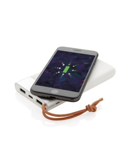 Batería externa Aria 8000 mAh con carga inalámbrica 5W