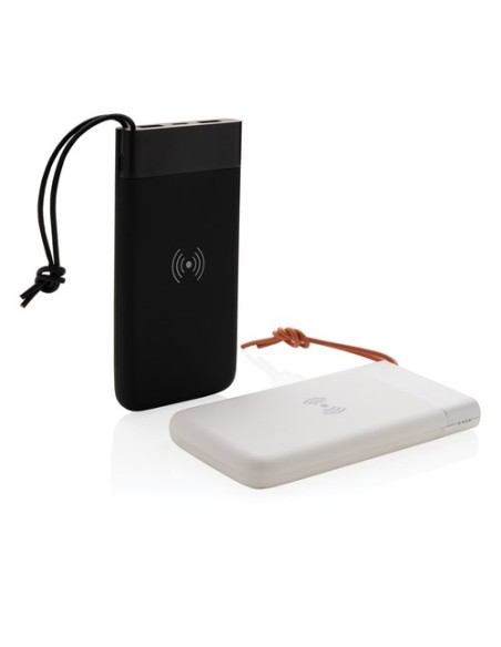 Batería externa Aria 8000 mAh con carga inalámbrica 5W