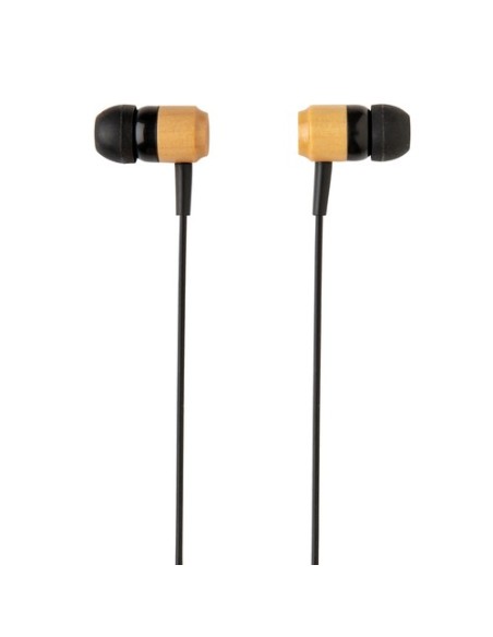 Auriculares inalámbricos bambú