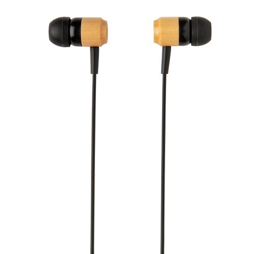 Auriculares inalámbricos bambú
