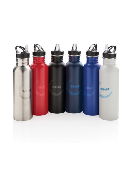 Botella de actividad acero inoxidable Deluxe