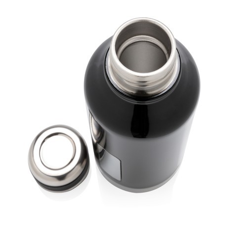 Botella al vacío antigoteo con placa...