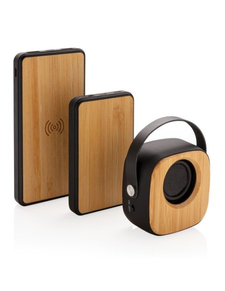 Altavoz inalámbrico moderno Bambú 3W