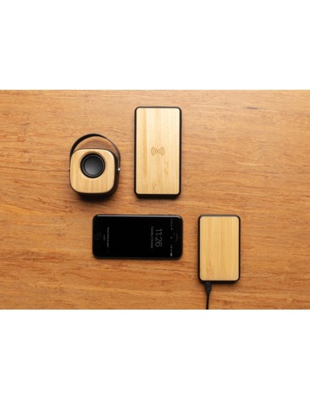 Altavoz inalámbrico moderno Bambú 3W